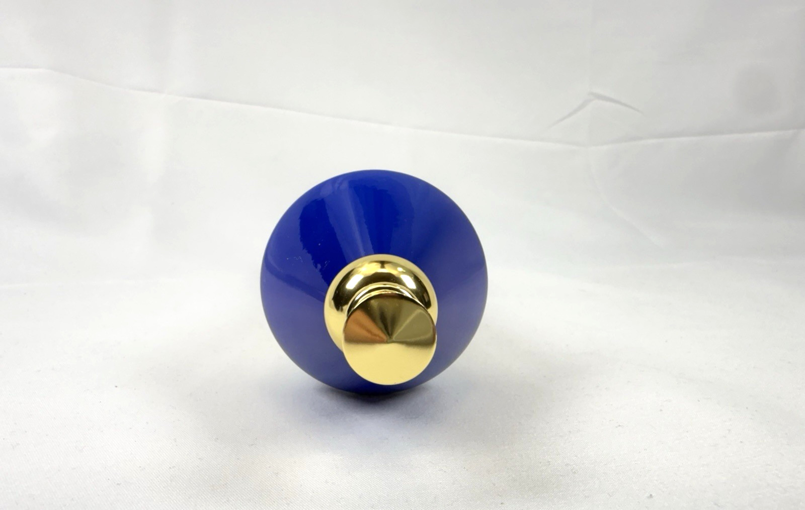 Busch Beer Tap Handle Collectible White Blue and Gold 11.5 in long