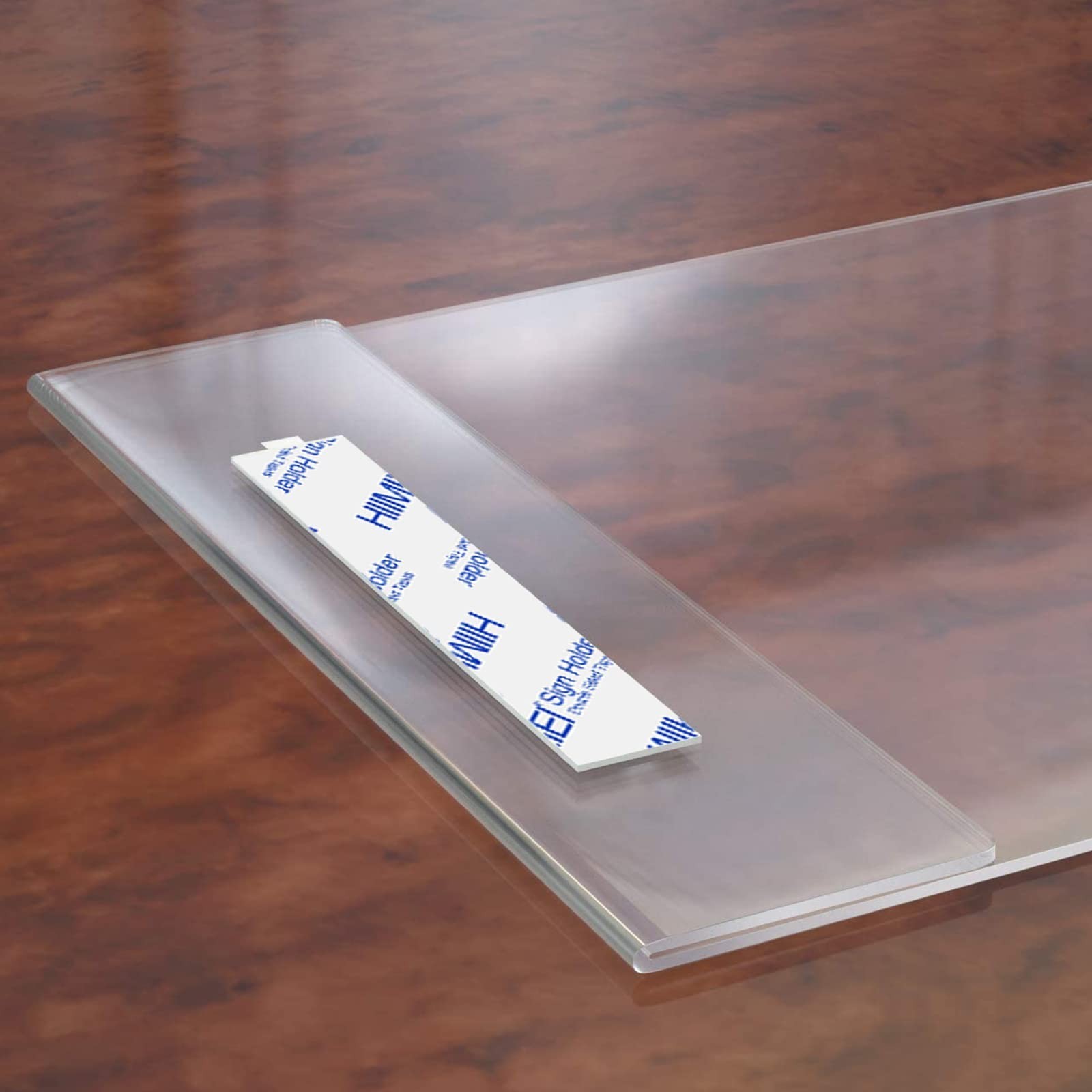 HIIMIEI Acrylic Wall Sign Holder 8.5 x 11 Inches Horizontal 12 Pack, Clear Pl…