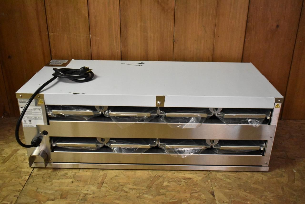 New Prince Castle EHB24 F2-KIB16 Burger King 8 Pan Heated Extended Holding Bin