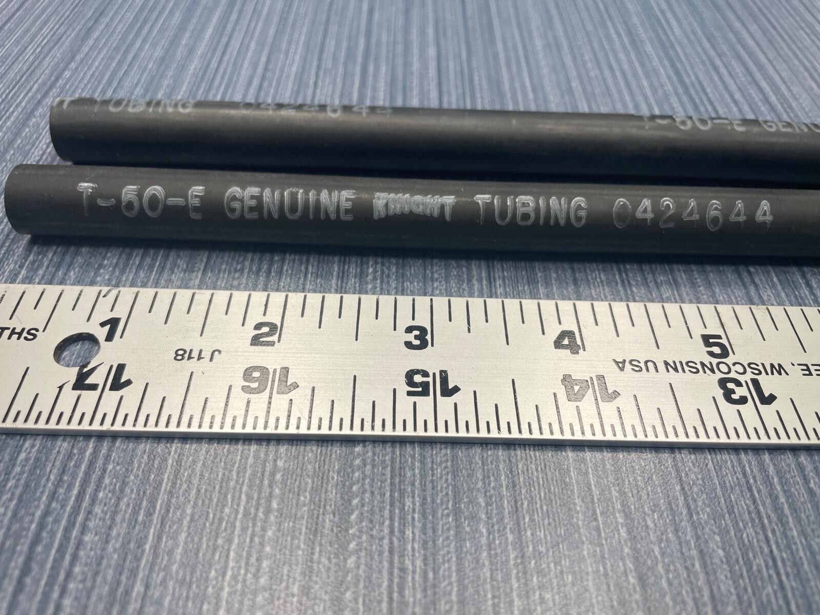 2x Knight T-50-E Squeeze T-50E, 11″ Cut 1/4″ ID 0424644 Chemical Supply Tube