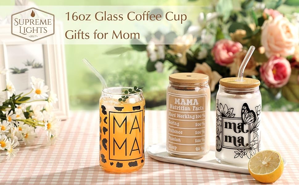 Mama Cup Gifts from Daughter Son, Mothers Day Gifts for Mama, Personalized