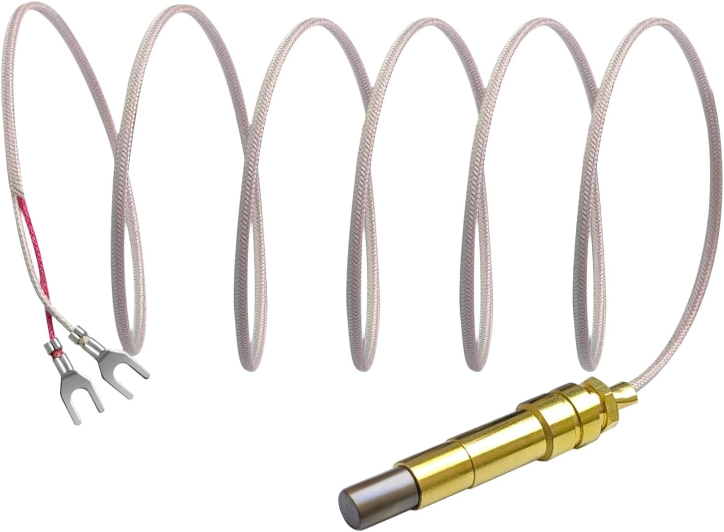 TWO LEAD THERMOPILE 60″inch Adaptor included 750 MV for ROBERTSHAW 1950-003 US