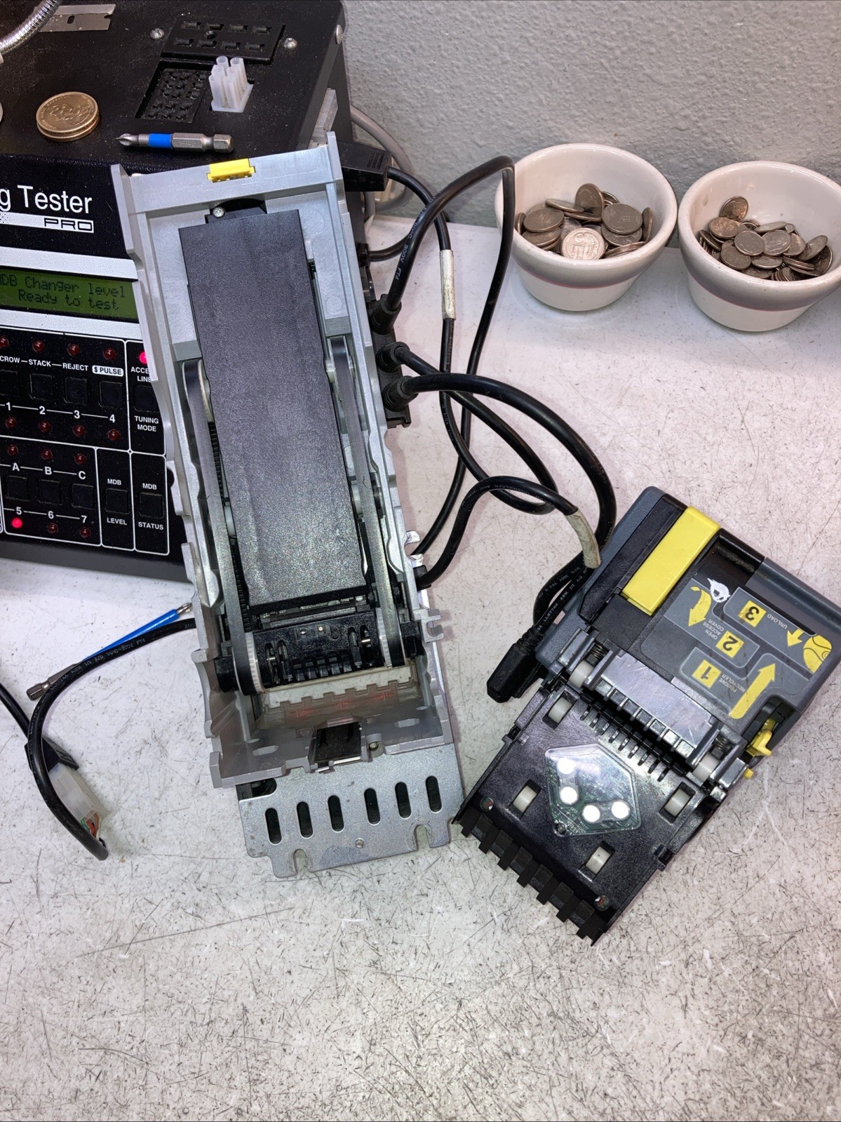 MEI MARS CPI VN27C2R U5 MDB 24 Volt RECYCLER VALIDATOR With High Visibility Bez.