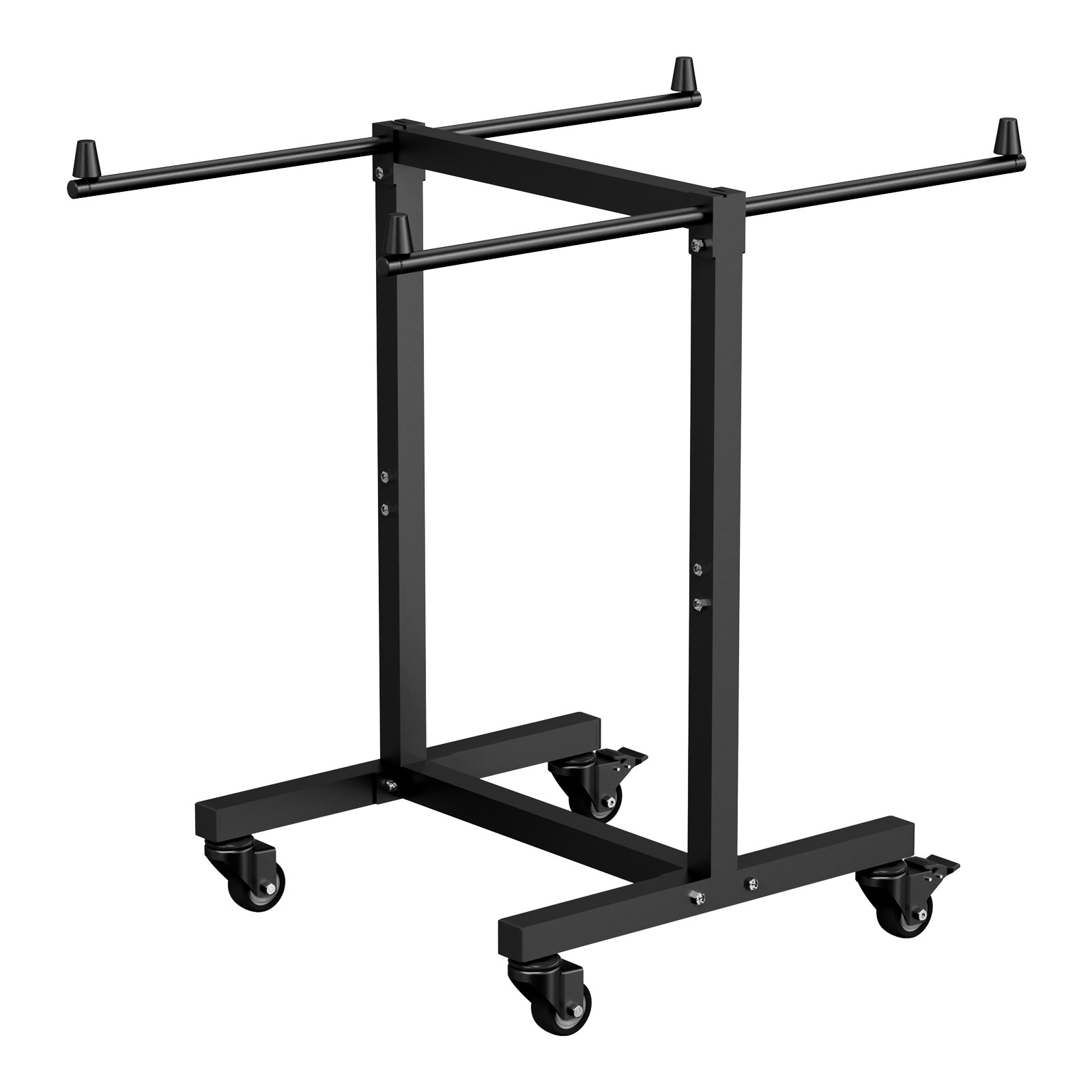 VEVOR Folding Chair Rack Cart for 14 Chairs of 200 LBS T-shape Chair Cart