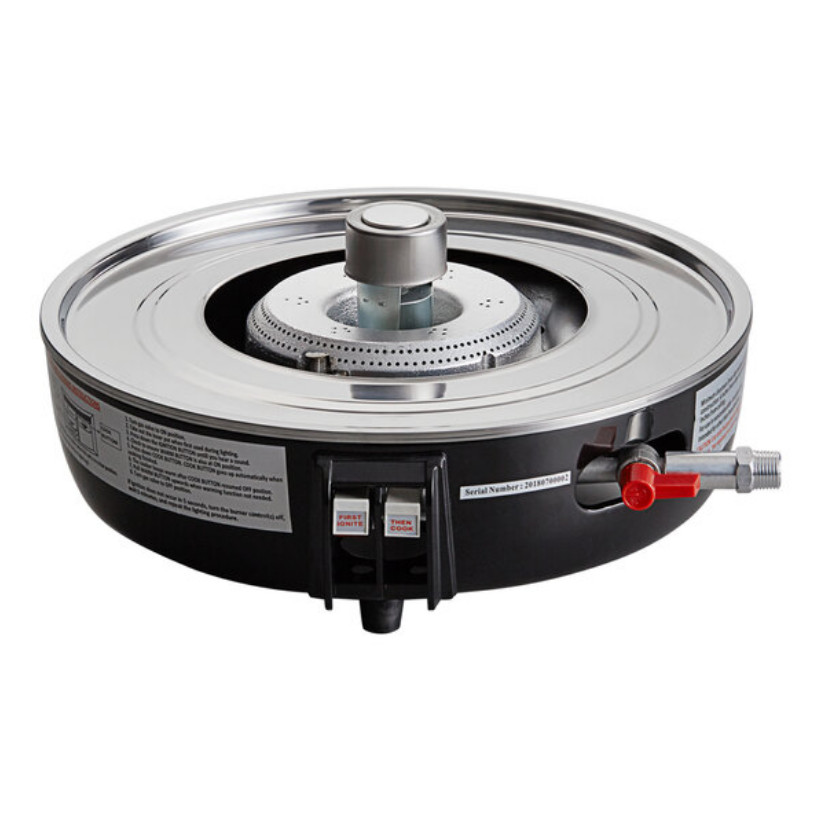 Commercial Kitchen 110 Cup (55 Cup Raw) Liquid Propane Gas Rice Cooker Warmer