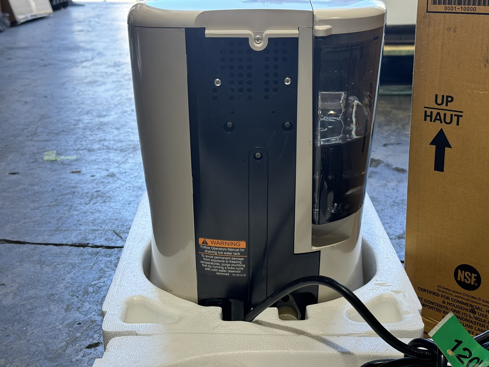 Grindmaster RC400 for Single Cup Coffee Brewer Certified Commercial