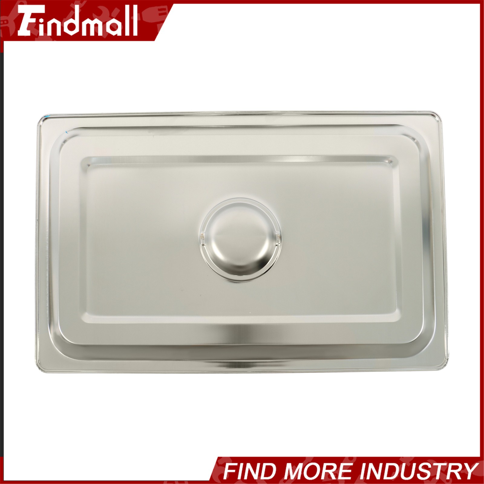 Findmall 4″ Deep Full Size Steam Table Pans w/ Lids 4 Pack Set Hotel Food Buffet
