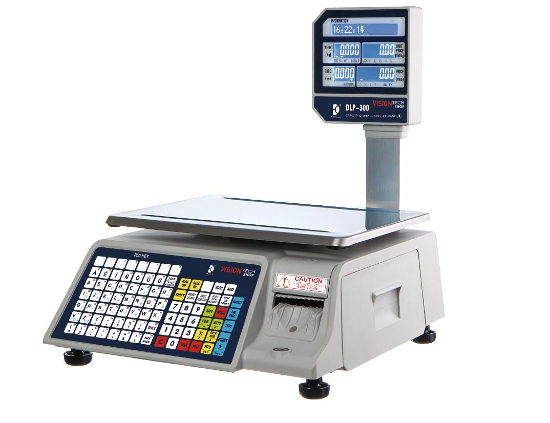 VTS DLP-300 Label Printing Scale Pole Display, 30/60lbs «Brand New»
