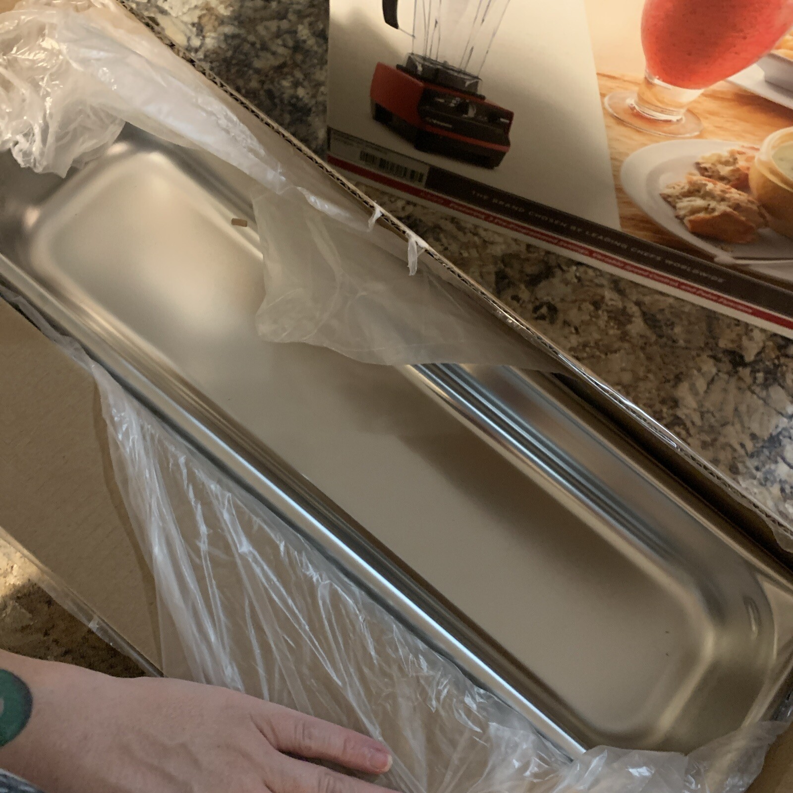 NEW Vollrath 30522 Super Pan V Steam Table half Size Long 2-1/2” 22 Gauge