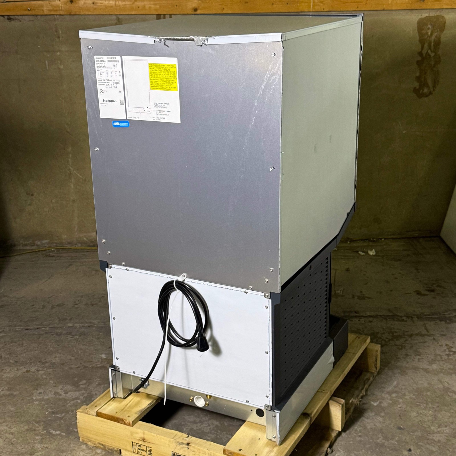 SCOTSMAN Meridian Countertop Air Cooled Ice & Water Dispenser HID312A-1A (New Ot