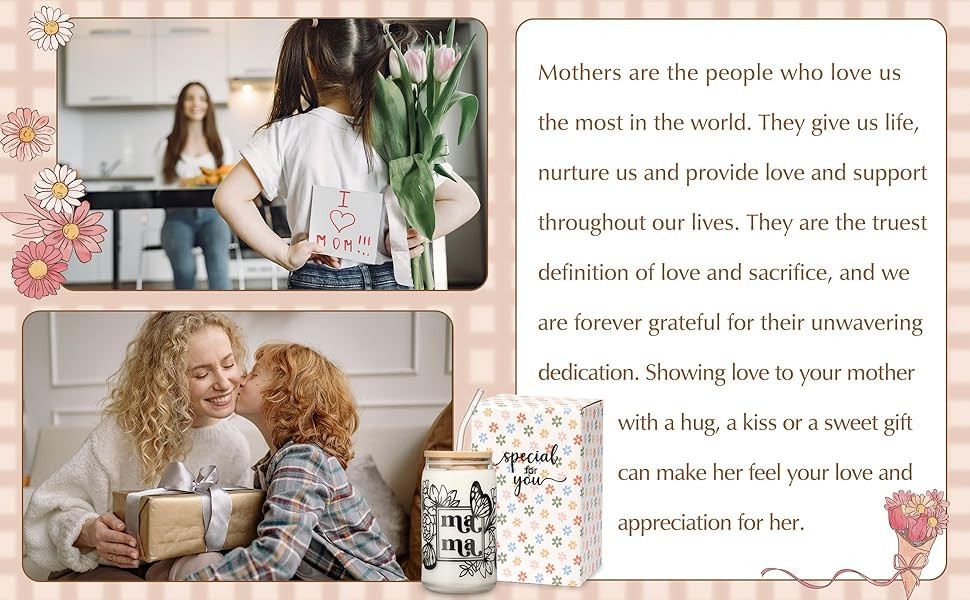 Mama Cup Gifts from Daughter Son, Mothers Day Gifts for Mama, Personalized