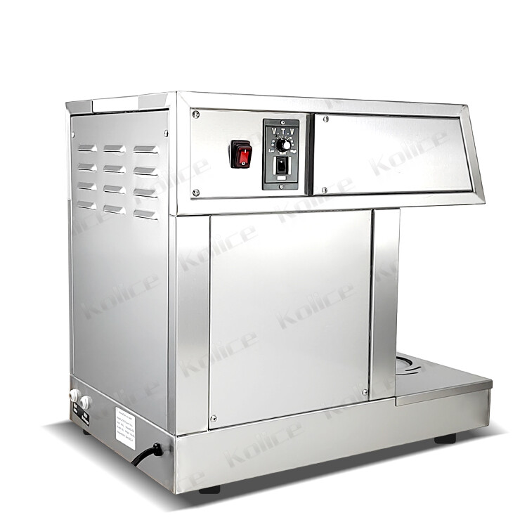 Kolice Commercial Ice Shaving Machine Snowflake Machine Automatically Water Cool