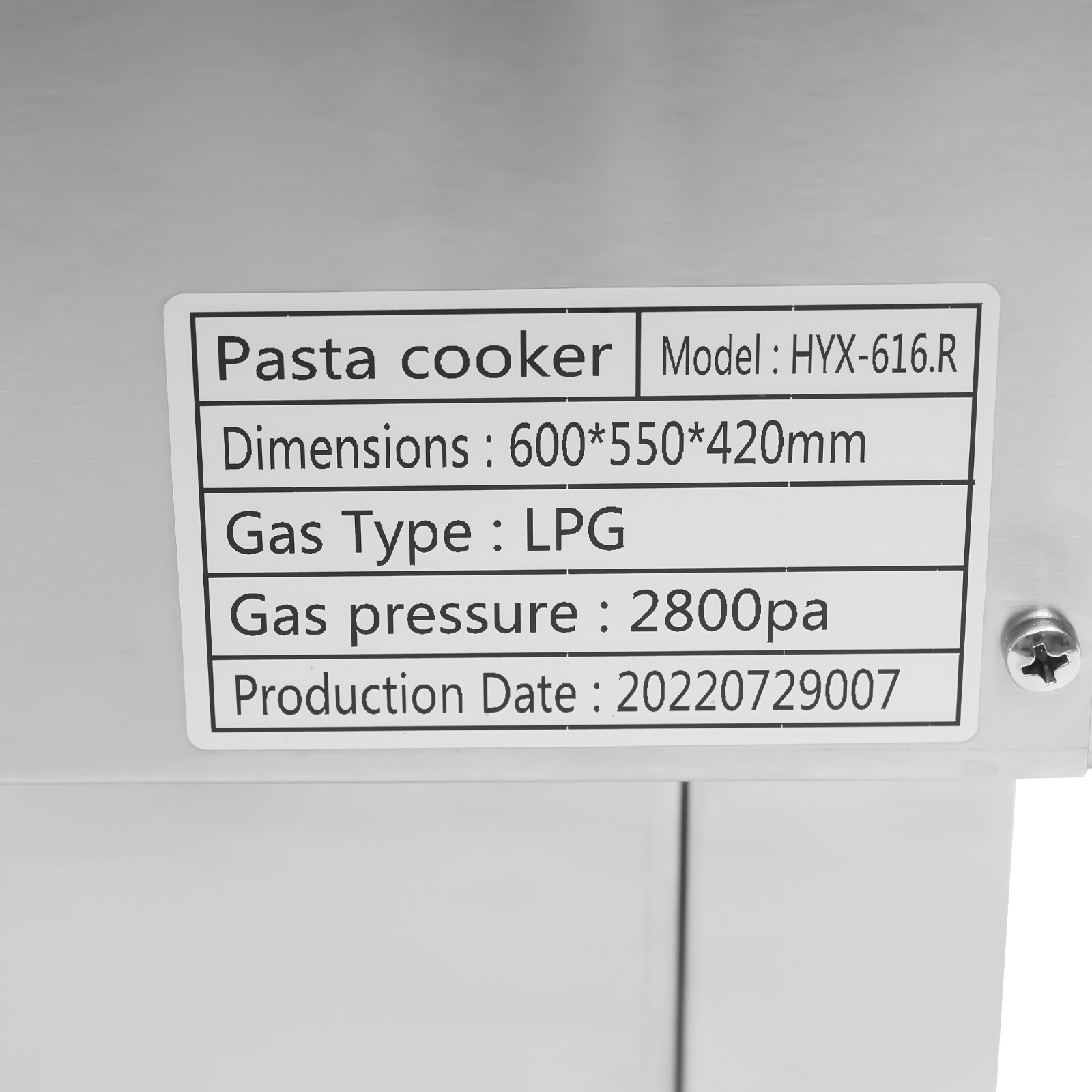 Commercial Noodle Pasta Ramen Cooker LPG Propane Gas W/ 2 Tanks 6 Holes
