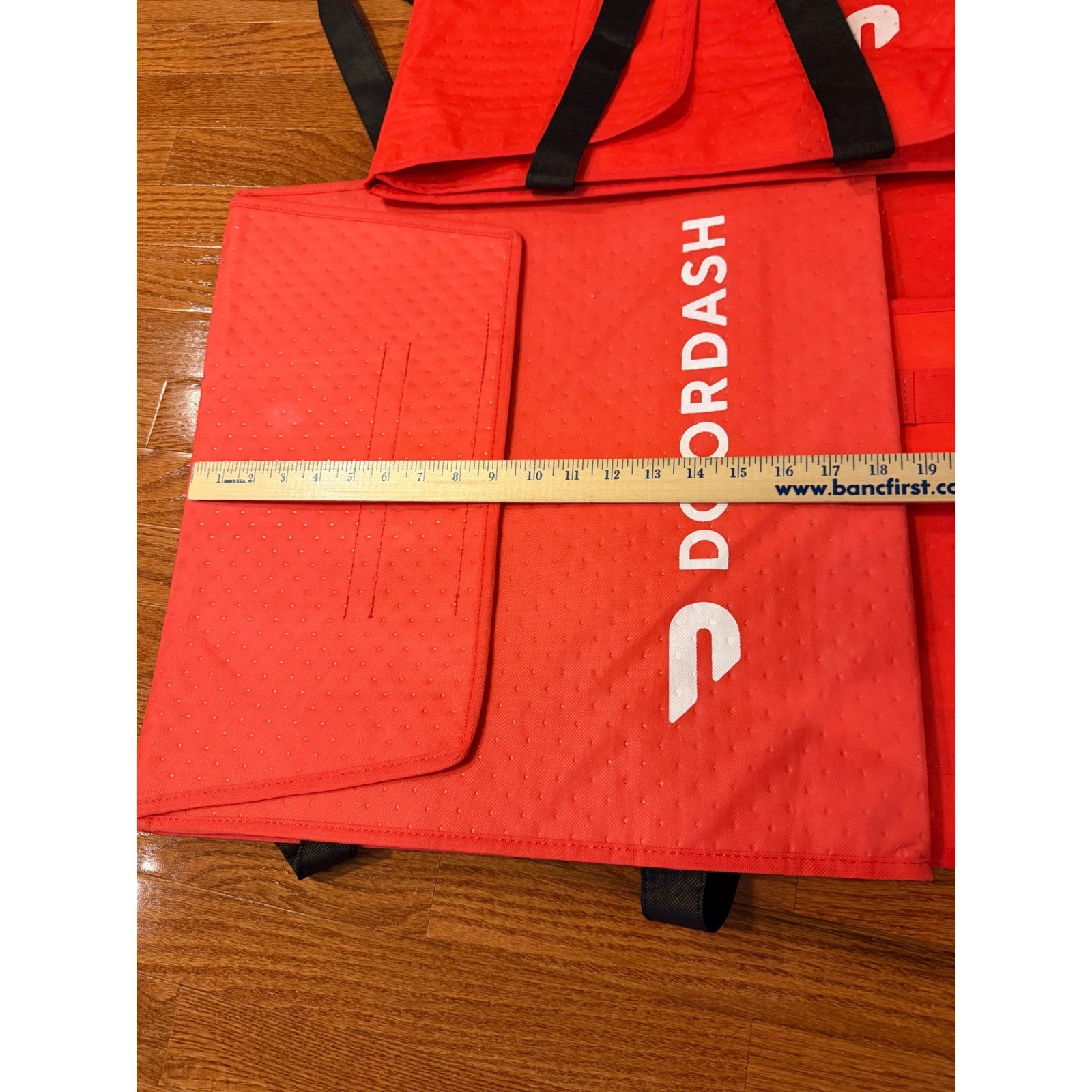 DoorDash Delivery Bag Unisex OS Red Thermal Insulated Catering Tote Lot of 9