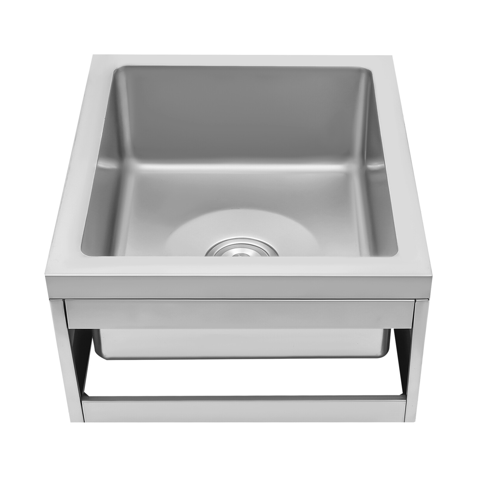 Commercial Single Bowl Free Standing Sink Restaurant Kitchen Sink Utility Sink