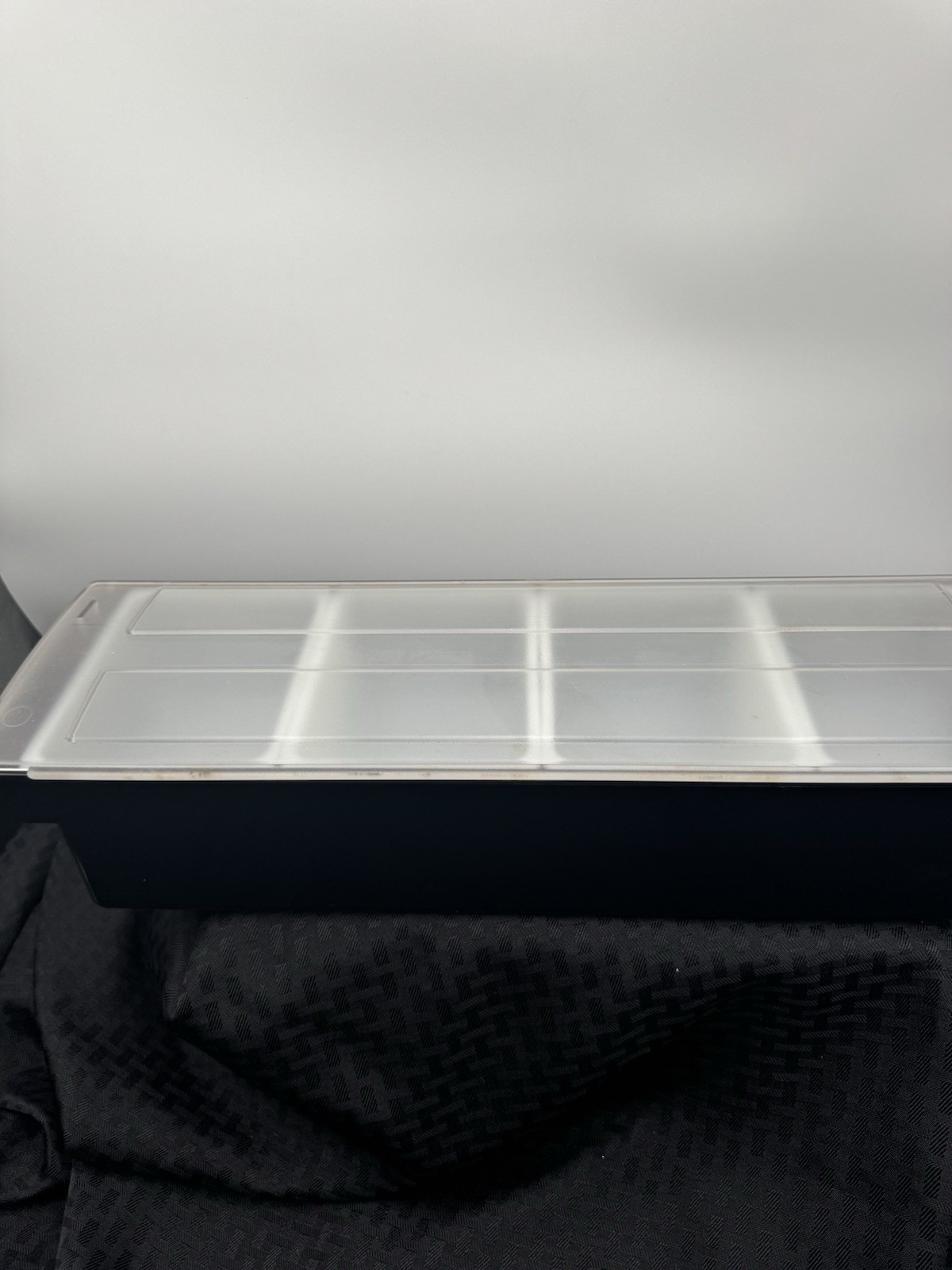 Plastic 4 Compartment Condiment Tray