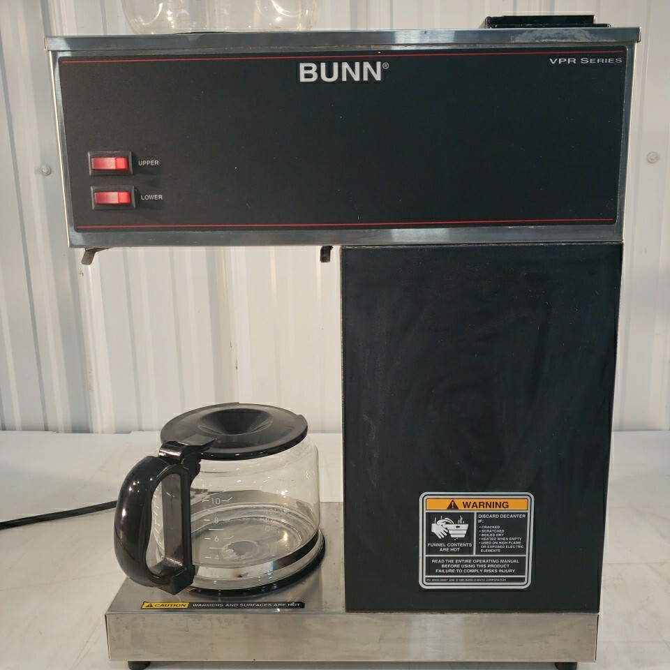 BUNN VPR 33200-0000 2 Pots & 2 Hot Plates- MISSING FILTER HOLDER