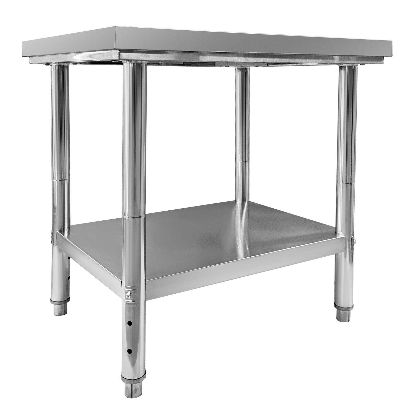 Commercial Stainless Steel Work Table 24 x 30 x 32 Inch Worktable & Workstation
