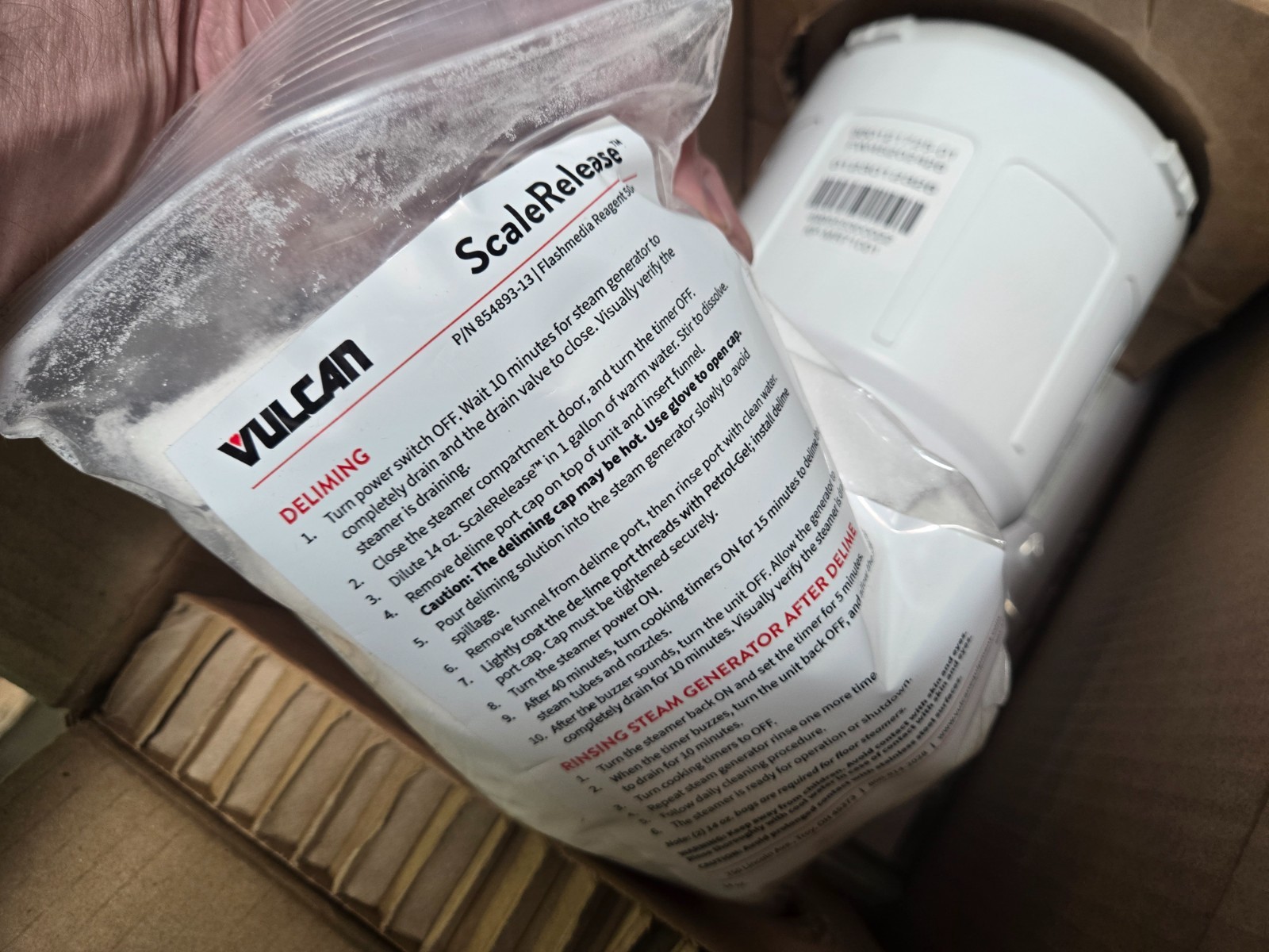 Hobart/Vulcan-Hart 00-857487-00600 PM Kit SMF-600 ScaleBlocker Water Filter OEM