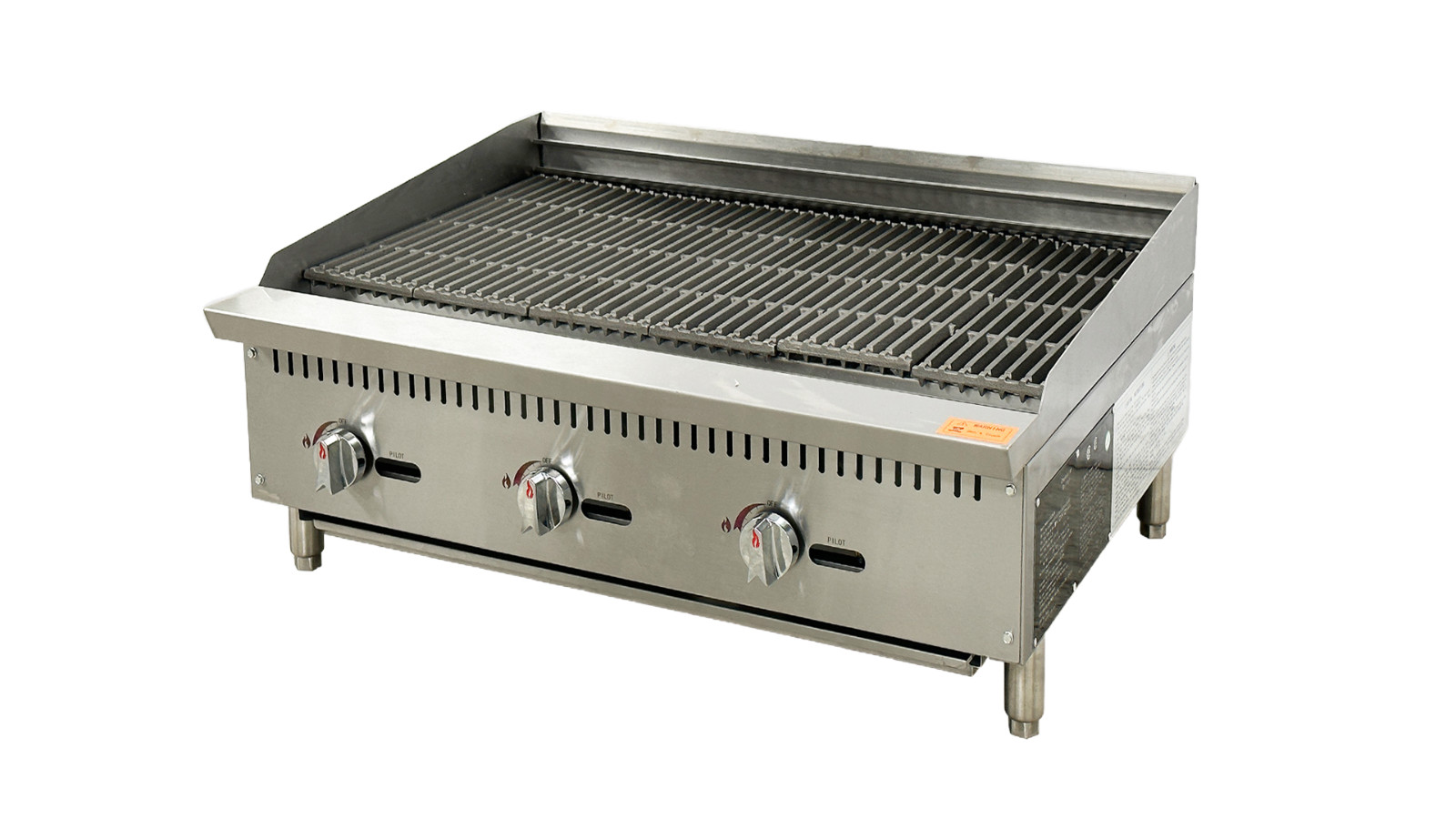 Commercial 36″ Radiant Broiler Restaurant Char Broilers Grill Gas Propane