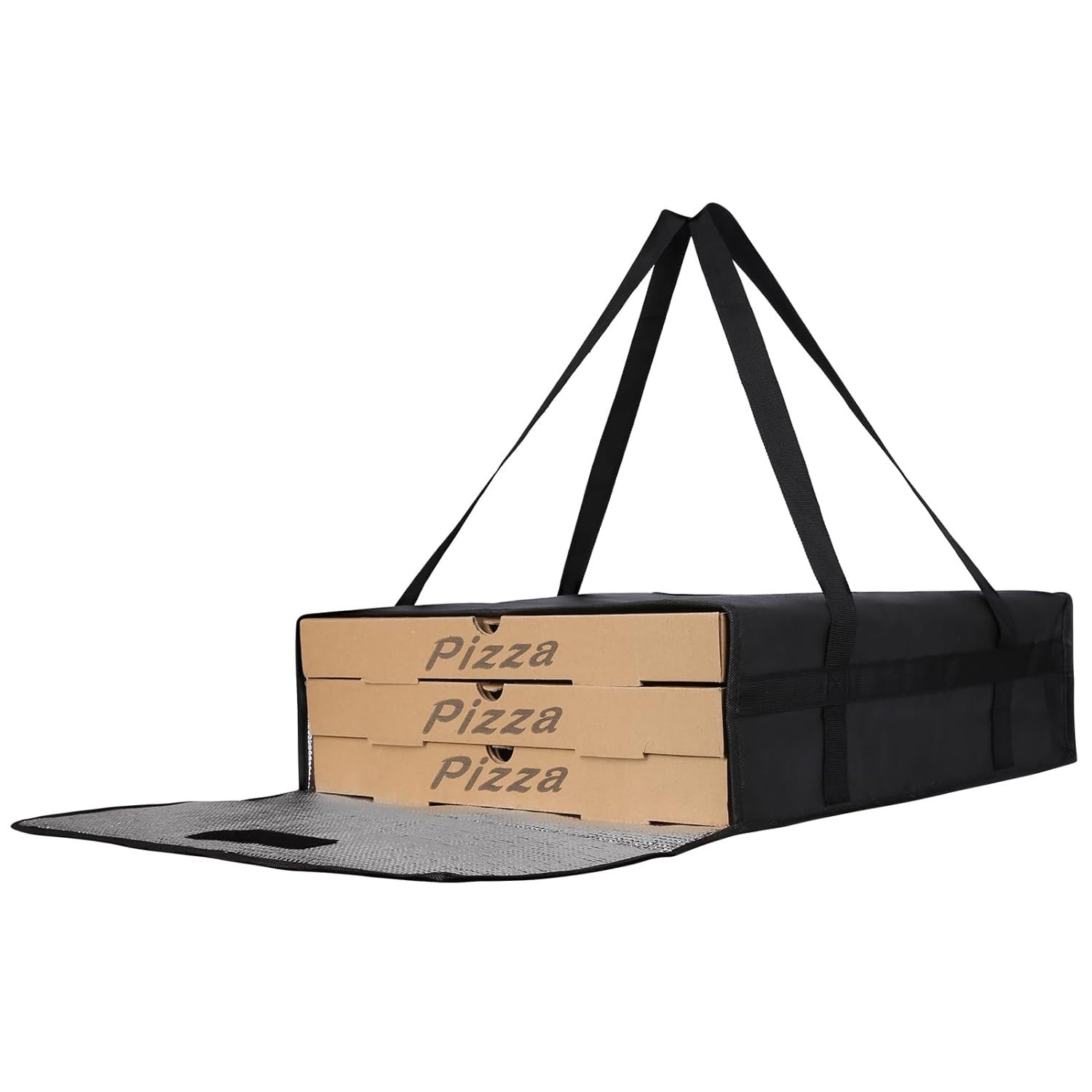 Pizza Warmer Bag – Insulated, Easy-Clean, 20″ x 20″ x 6″ for Delivery Drivers