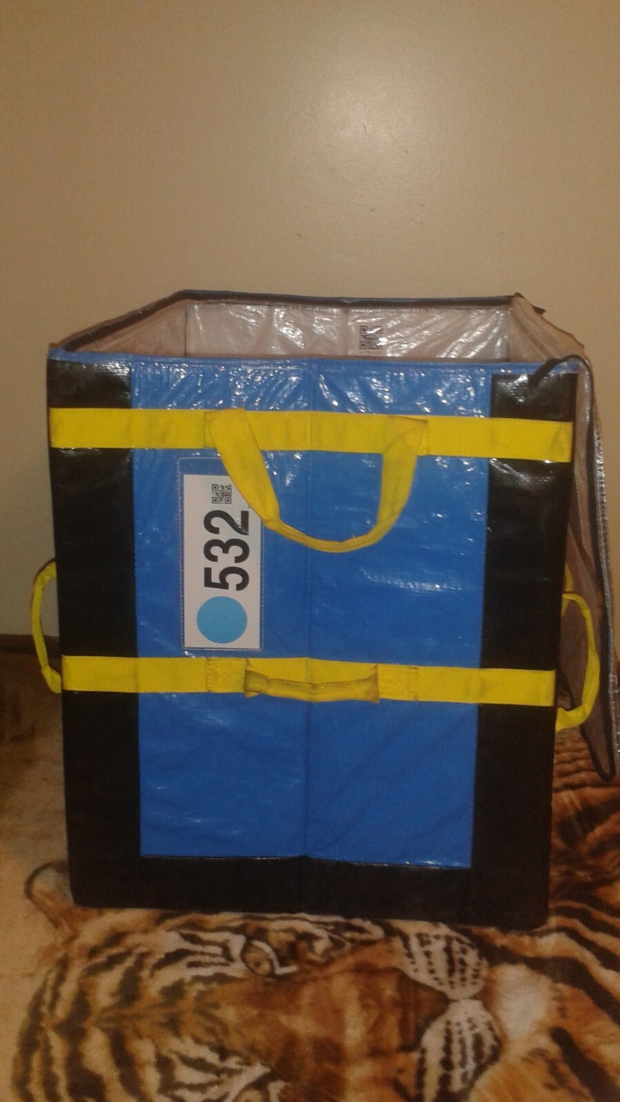 Amazon Courier Style Delivery Large Tote Bag Storage Foldable – VARIOUS COLORS