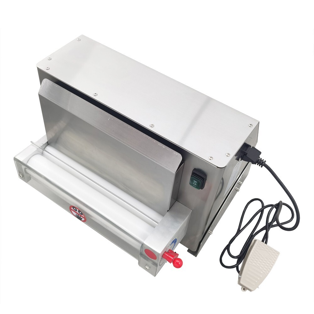 Open Box!! Electric Pizza Cake Dough Roller Sheeter Pastry Press Making Machine