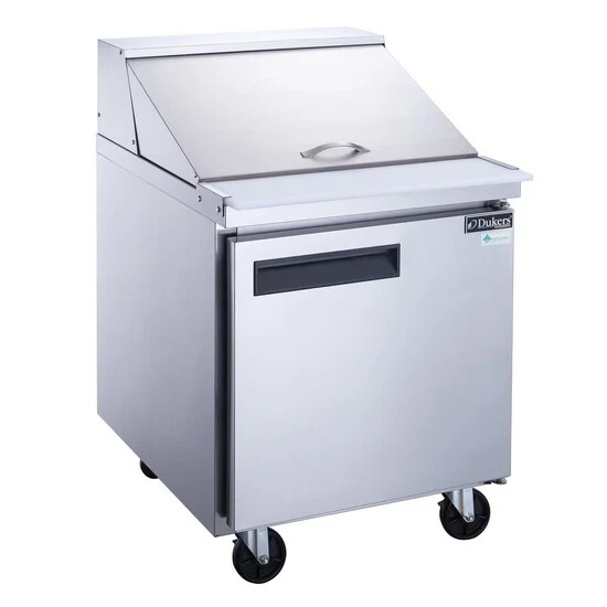 Commercial Stainless Steel 29″ Mega Top 1 Door Sandwich Prep Table Refrigerator