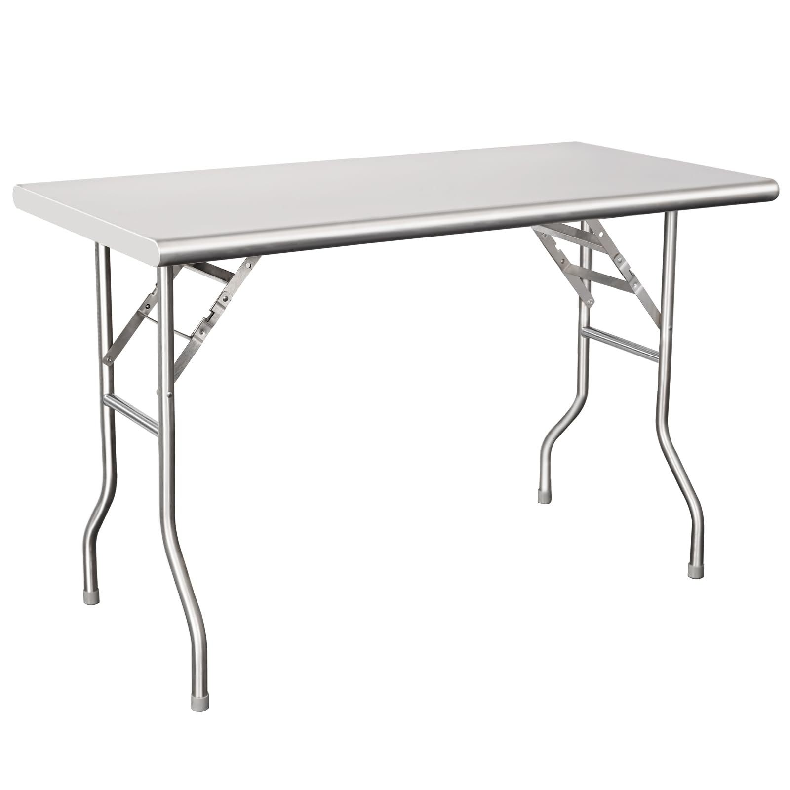 24×48 Inch HARDURA Folding Stainless Steel Prep Table NSF Commercial Kitchen