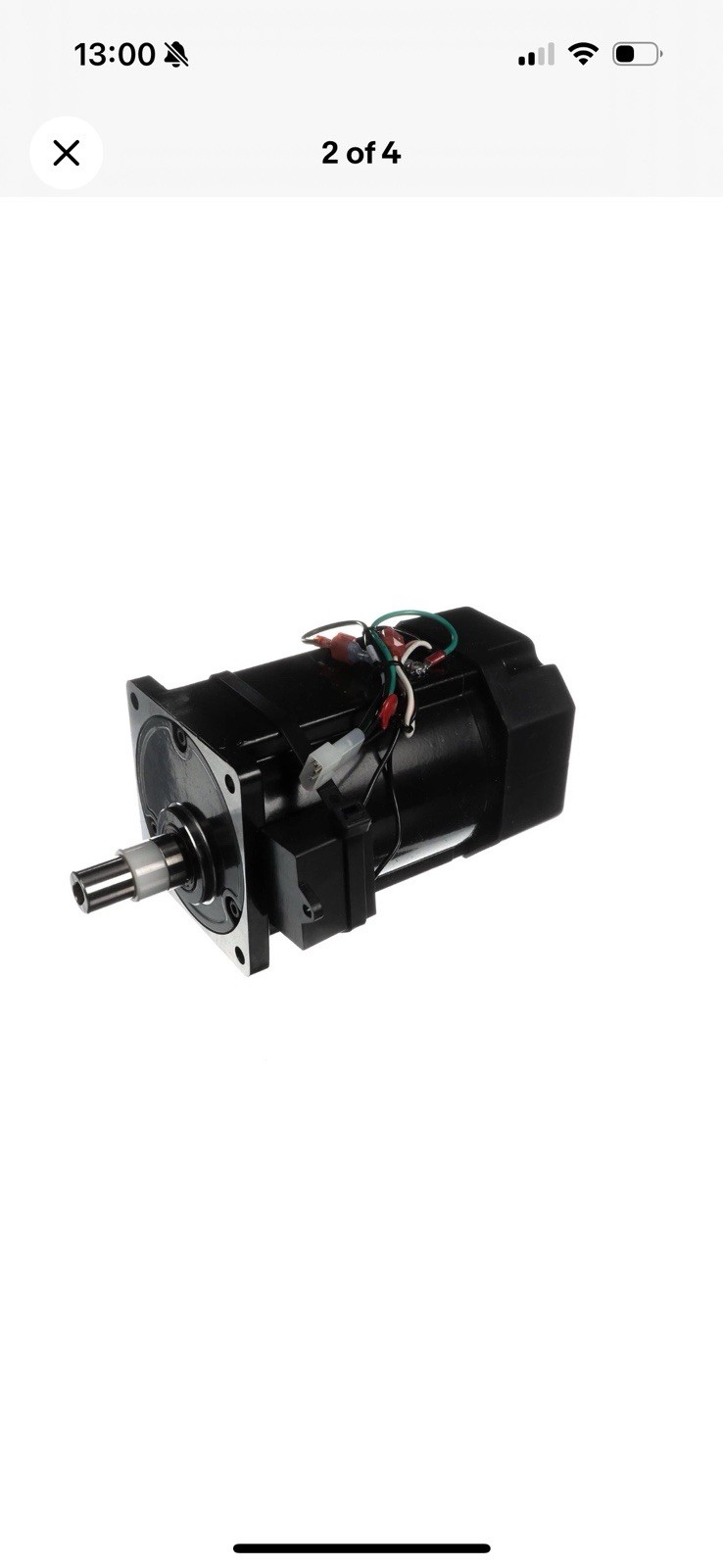 FBD 12-2360-0004 GEARMOTOR ASSEMBLY, ,115V 60 HZ BLACK.. GENUINE OEM .. NEW