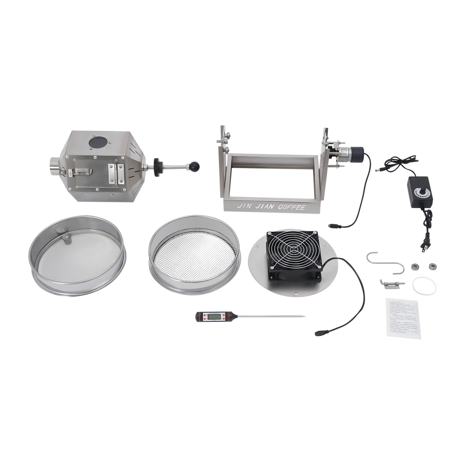Electric Coffee Beans Roaster Machine Commercial Coffee Bean Roaster 300-1200g