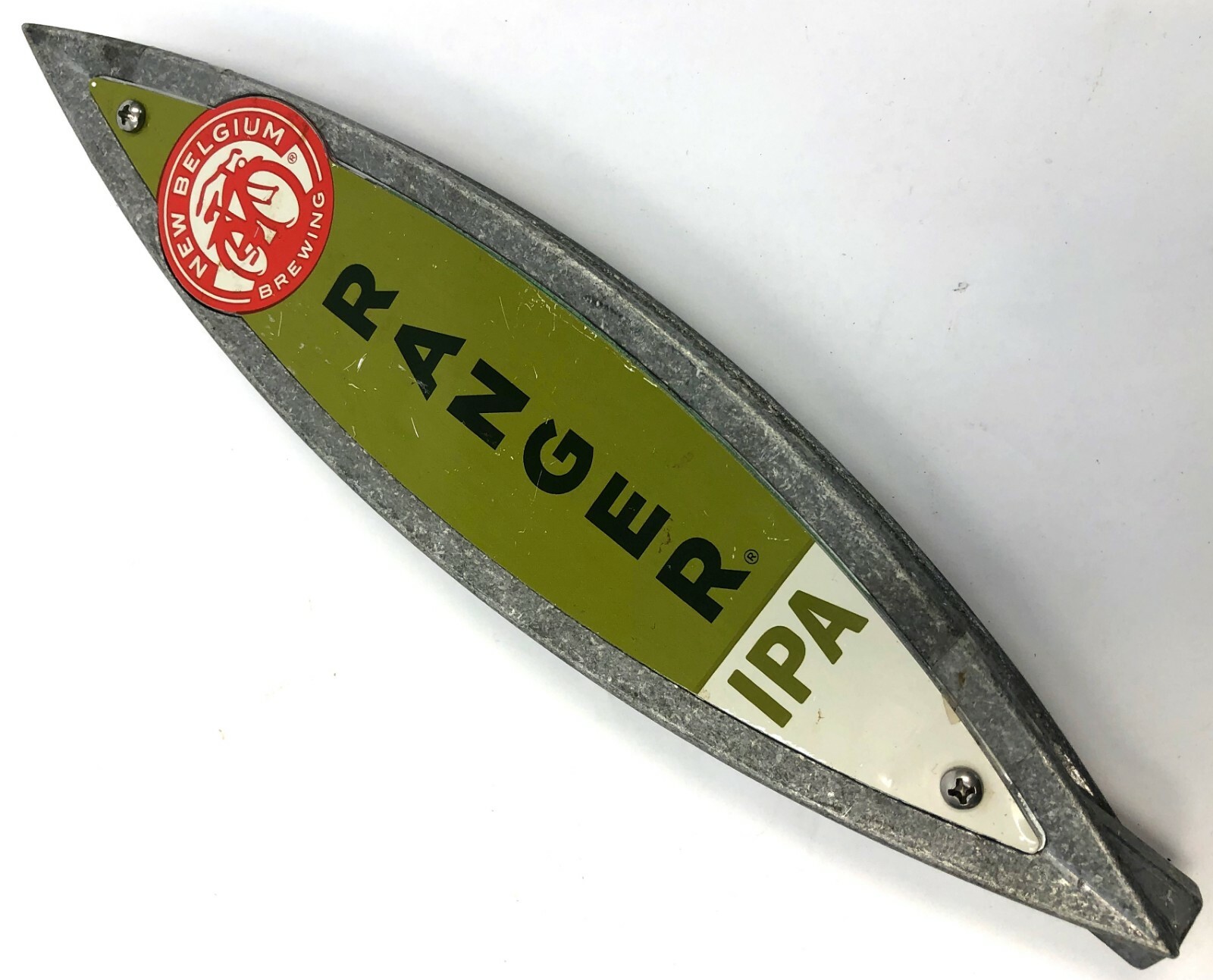 Metal 11″ New Belgium Ranger India Pale Ale IPA Man Cave Keg Tap Handle Pull