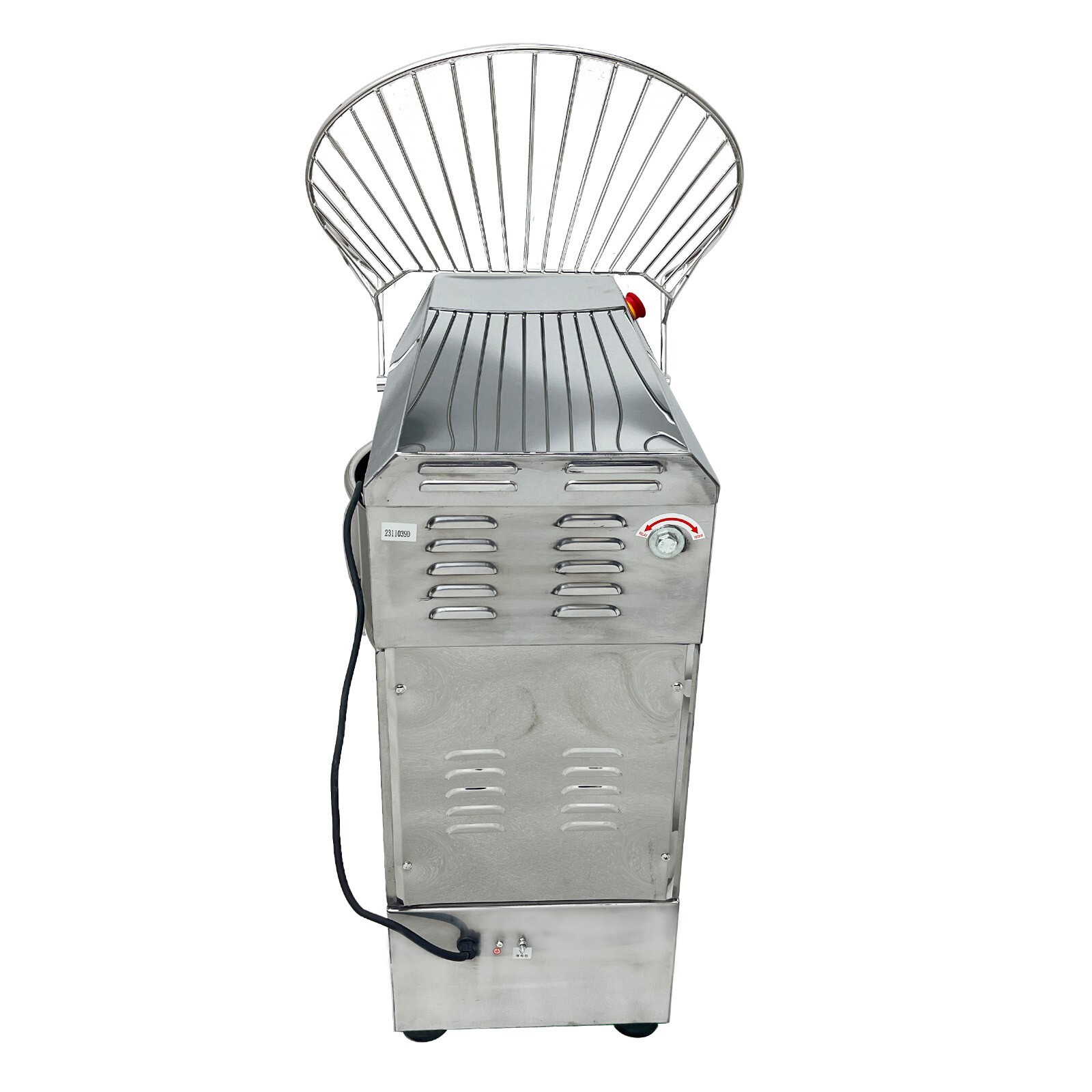 PreAsion Commercial Dough Mixer Spiral Mixer, 50QT Electric Flour Mixing Machine