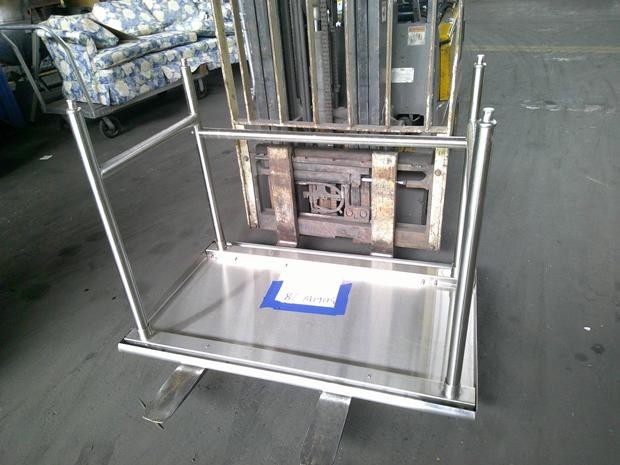 Open Base Stainless Steel Work Table