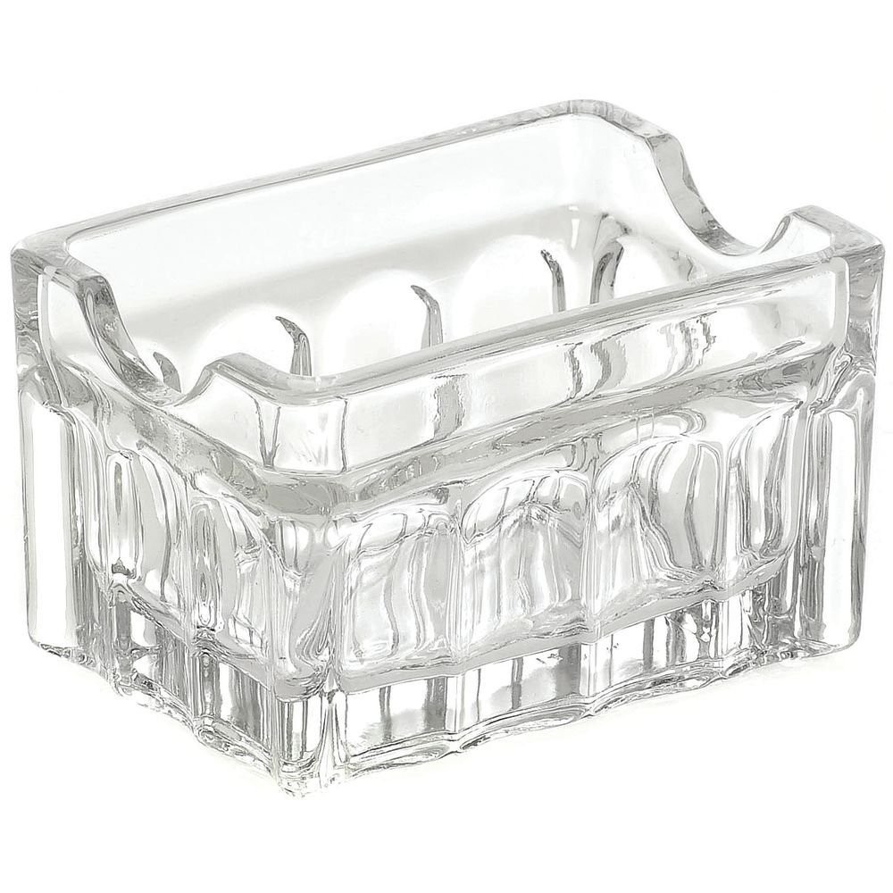 Tablecraft Glass Packet Holder 1 Count (Pack of 1), Clear