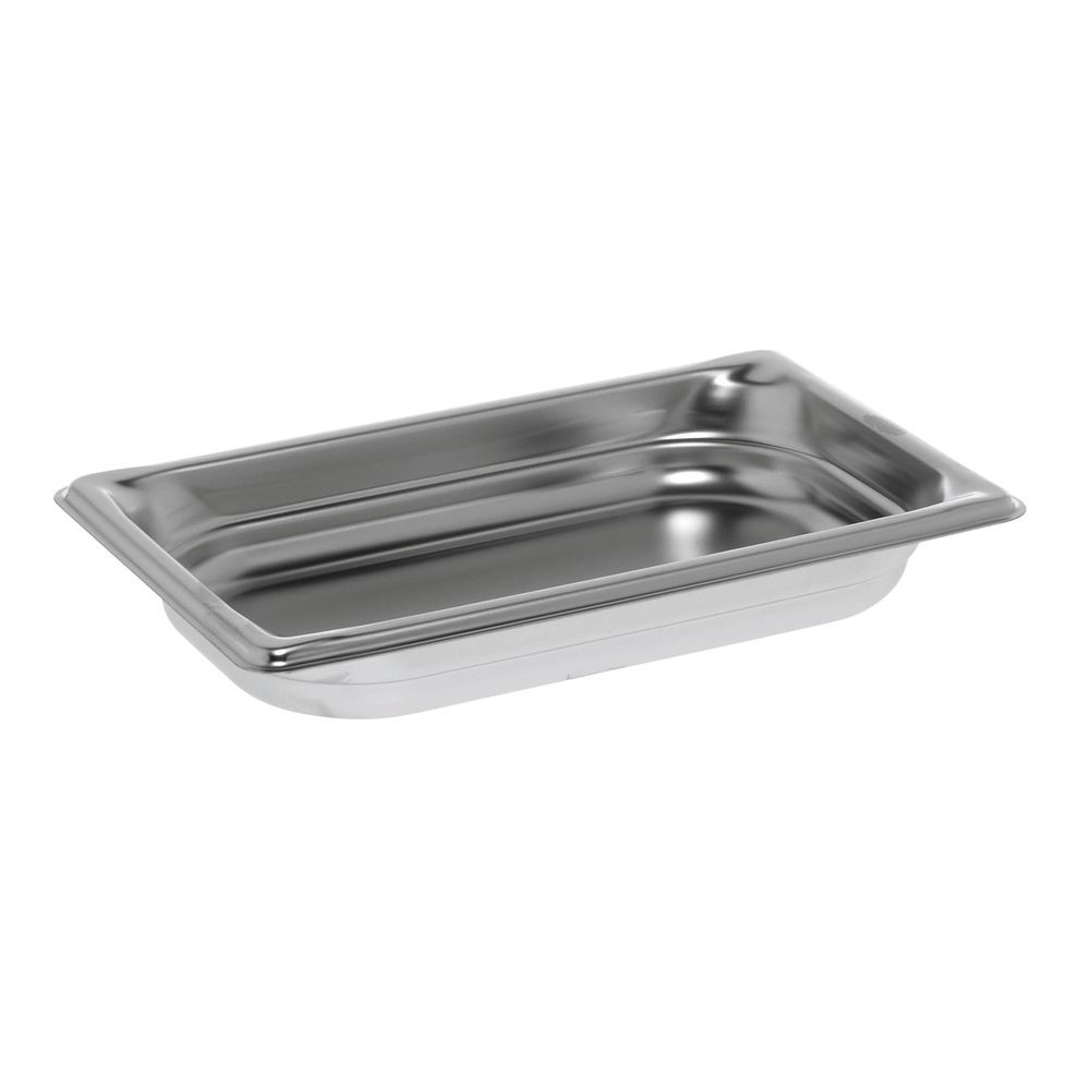 Vollrath 90412 Super Pan 3 Fourth Size Food Pan, 1.5″ Deep, 40mm, 22 Gauge