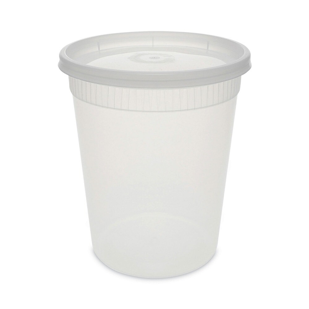 Pactiv Corp. YSD2532 32 oz Plastic Microwavable Container – CLR (240/CT) New