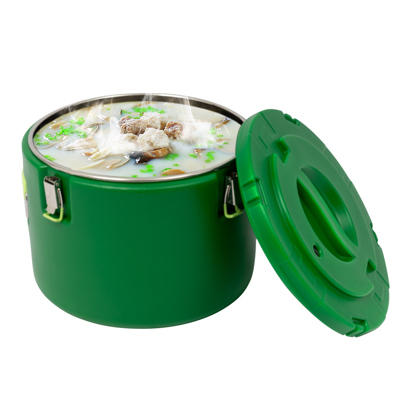 30L Commercial Insulated Bucket Stainless Steel Insulated Soup Container Carrier