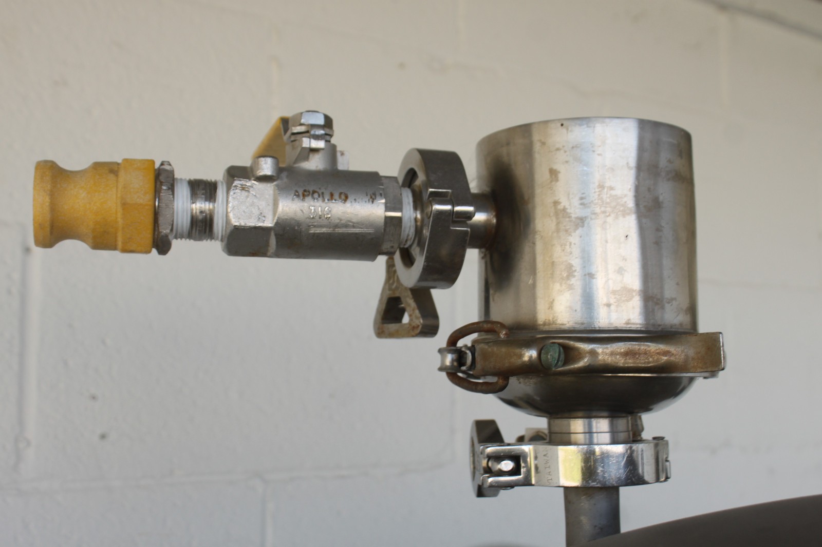 Cherry Burrell Stainless Steel Pressure Tank on Wheels AS-IS