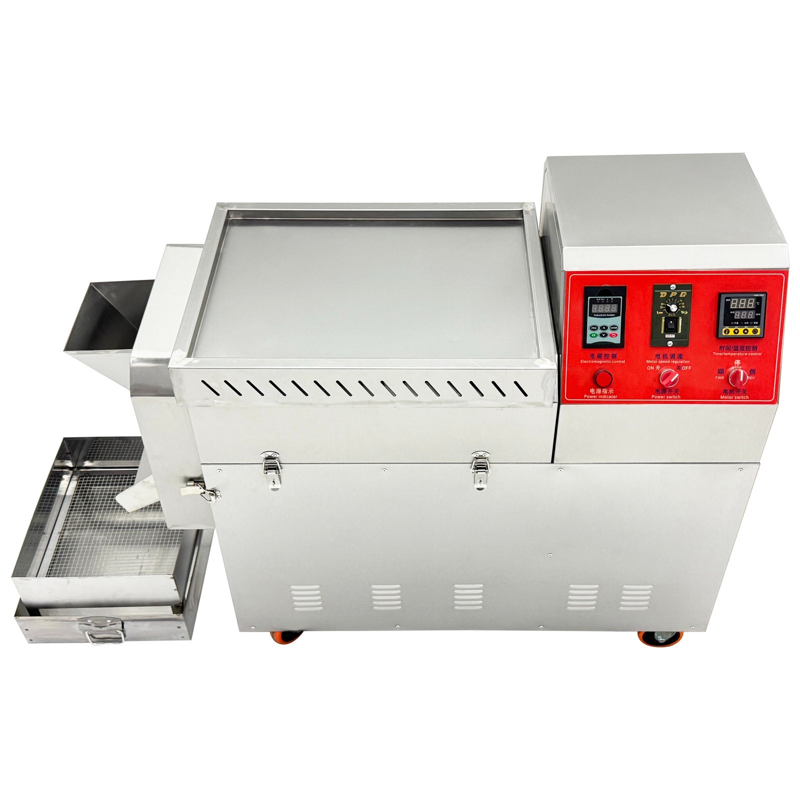 Auto Commercial Coffee Beans Roaster Nuts Bean Roasting Machine 27.5LBS 220V