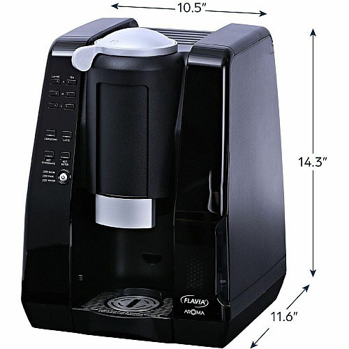 Flavia Aroma 10 Cup Coffee Brewer Lavazza 18000564 Single Cup Brewer – Black New