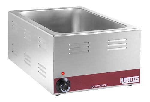 Kratos 28W-168 -Commercial UL, NSF Full-Size Food Warmer – 1200 Watts – Fits