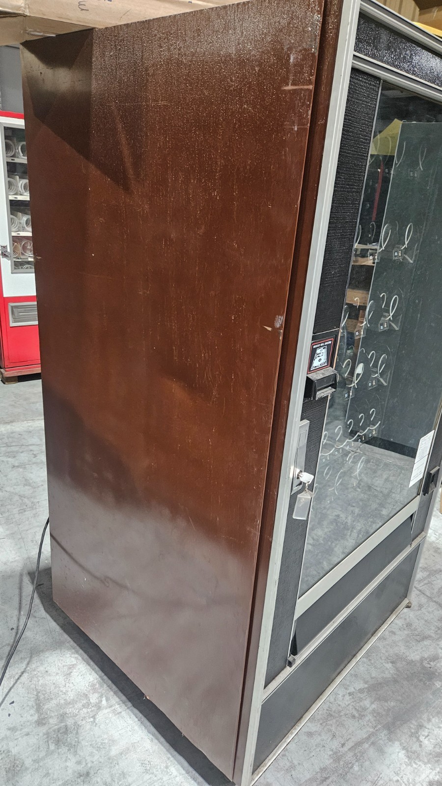 FULLY WORKING Crane National Snacktron 1 Snack Machine Snack Vending Machine