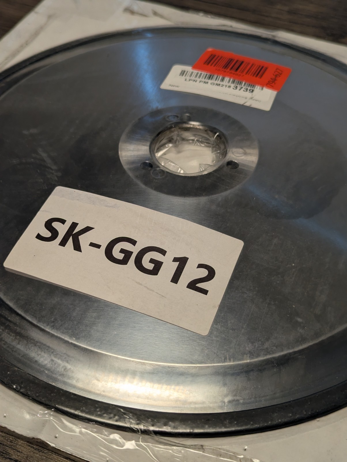 Cozzini SK-GG12 Slicer Blade Fits Globe G12 GS12 Meat Deli Slicer Made Italy