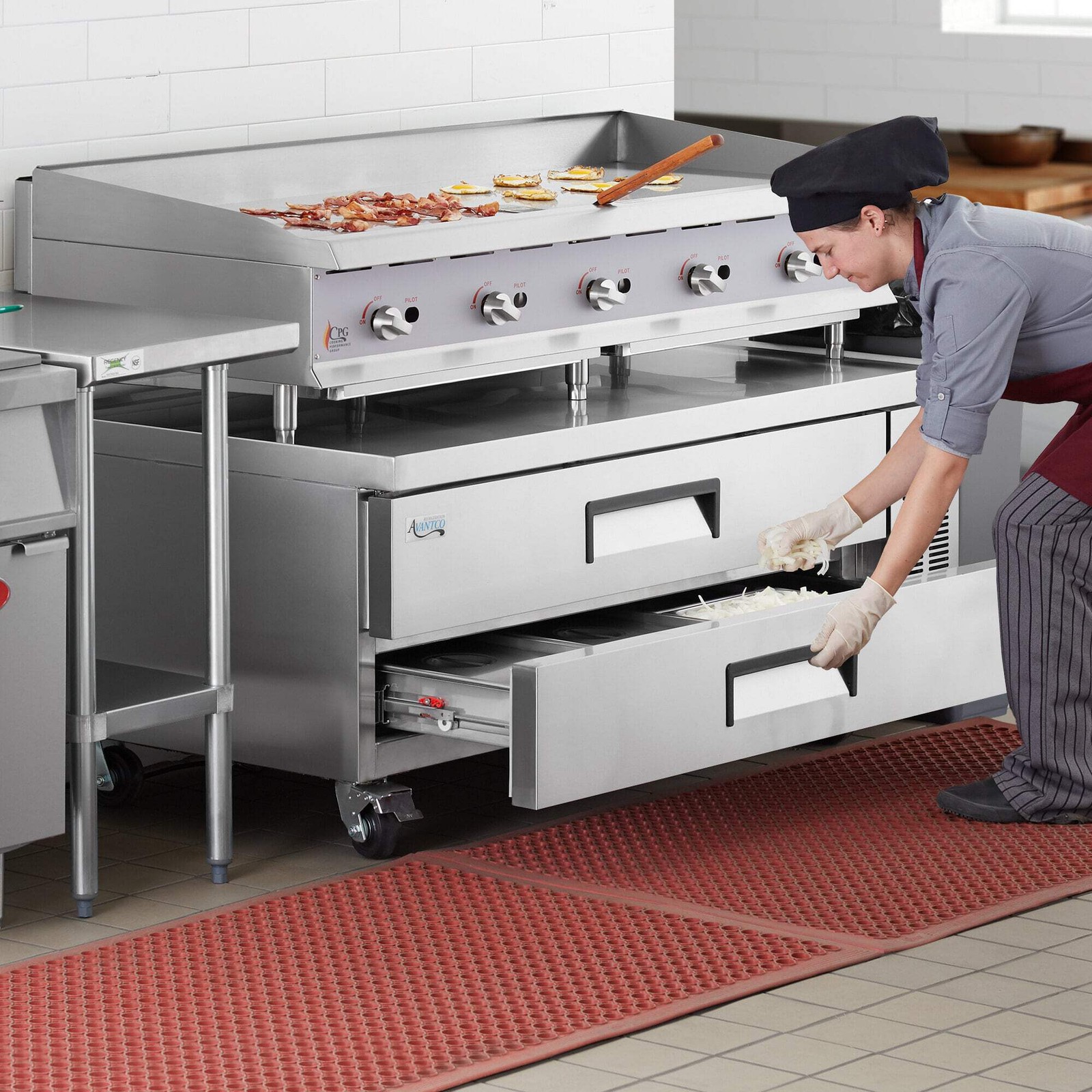 60″ 2 Drawer Refrigerated Chef Base