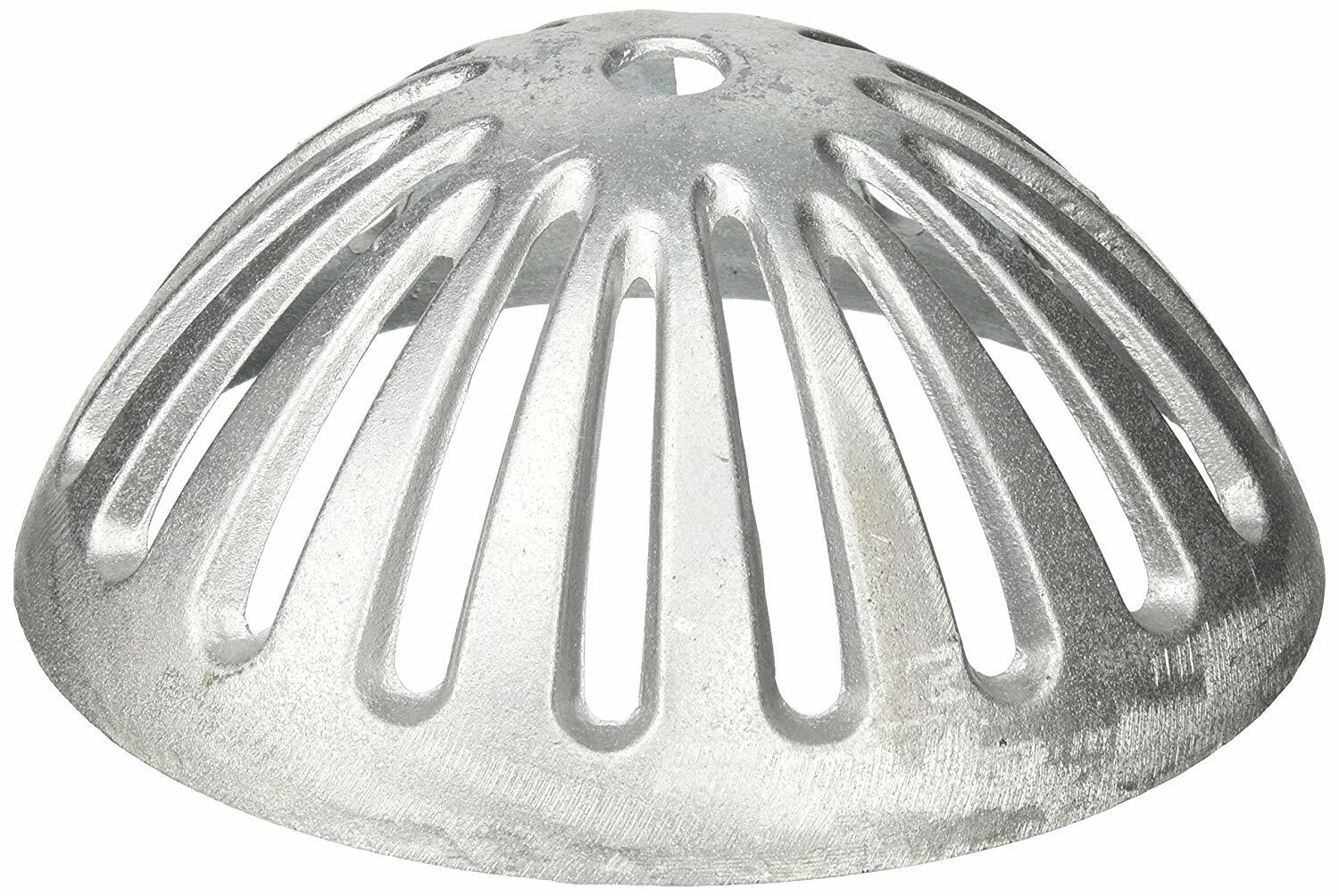 5 PCS GSW FS-DS Aluminum Dome Strainer for 12″ Floor Sink. 5-1/2″ Diameter