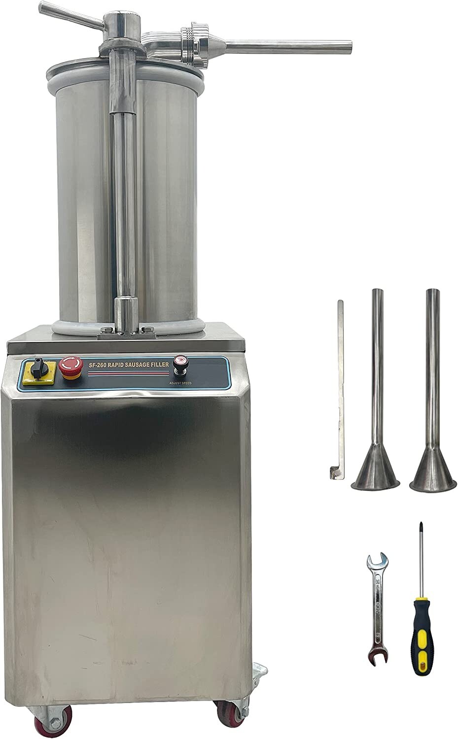 PreAsion SF-350 Hydraulic Automatic Sausage Filling Machine 35L 110V