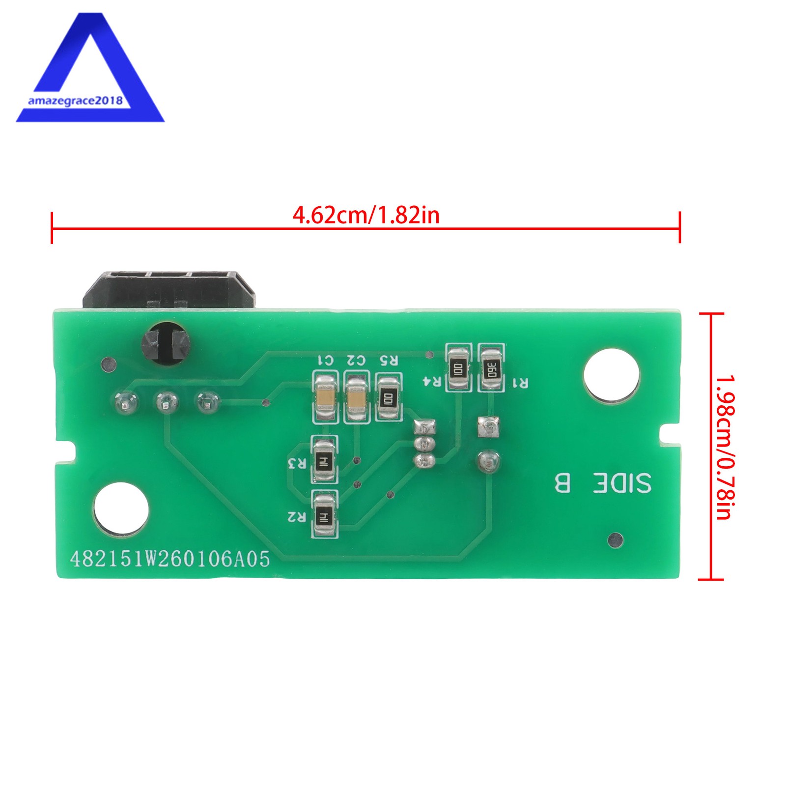W10898445 Refrigerator Ice Level Control Receiver Included W10832970 / W10870822
