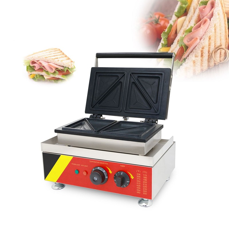 Electric Waffle Maker,Waffle Machine;Panini Maker; Sandwich Machine 1750W 110V