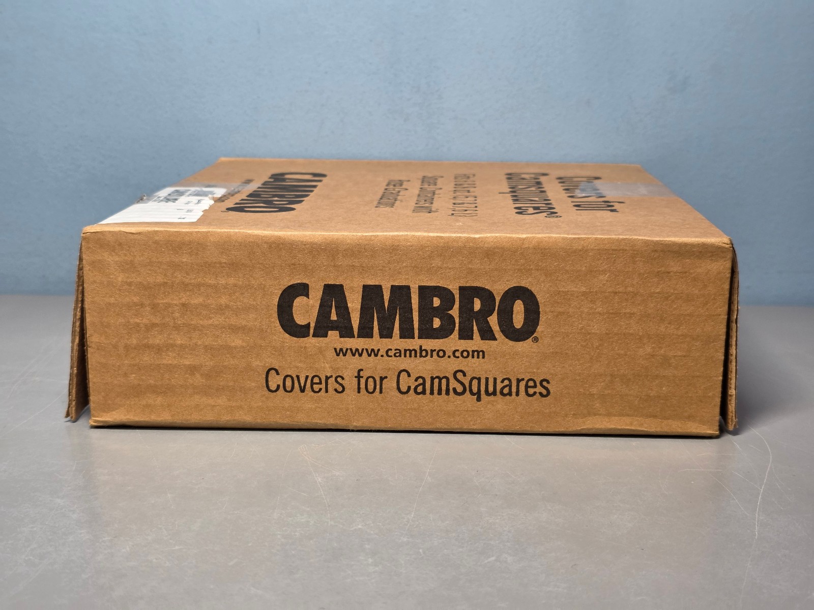 Cambro Covers for Camsquares for 6 & 8 qt. Square Containers w/ Rose Graduations